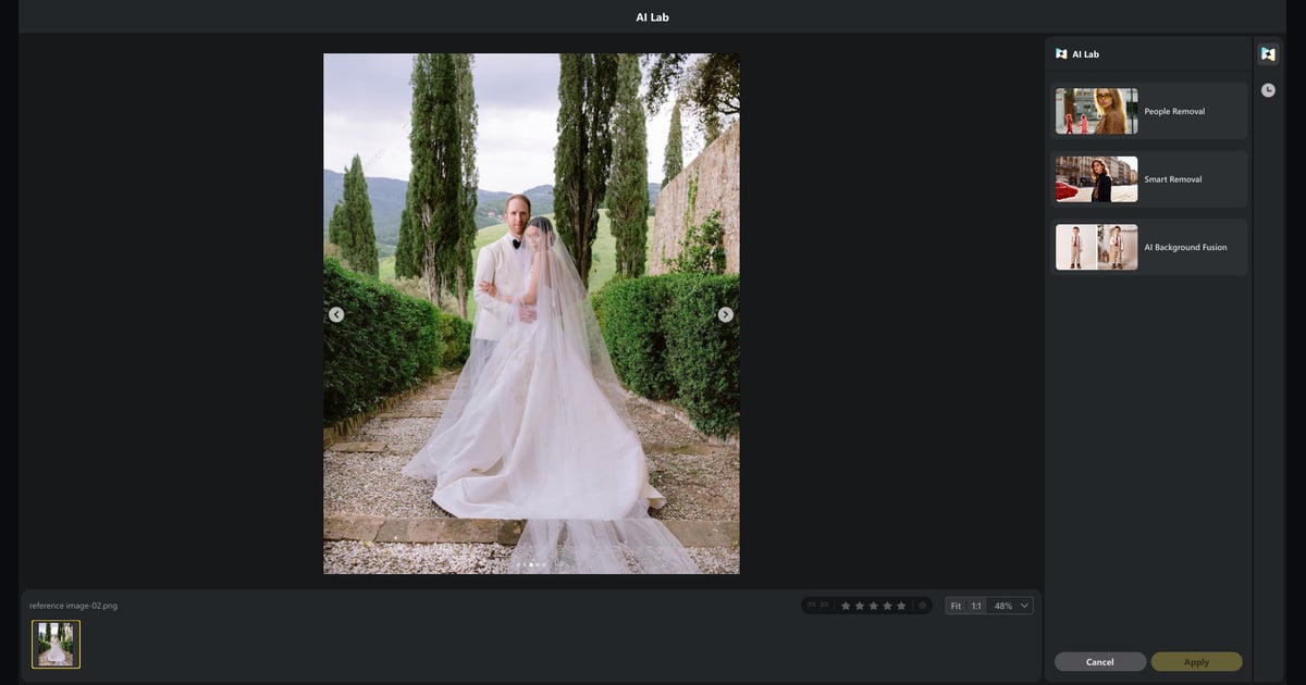 wedding ai lab entry