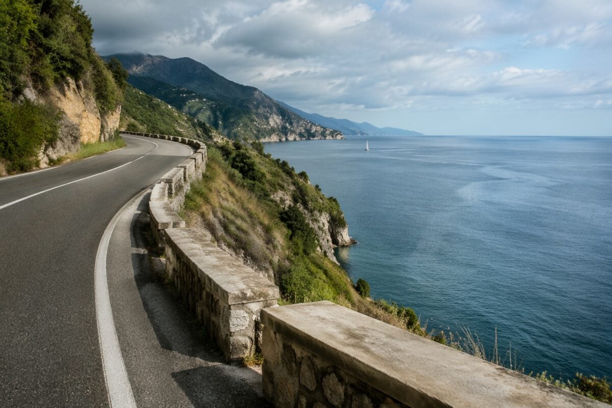 Diagonal lines leading toward the subject in a dynamic composition