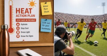 heat action plan photographer AI background fusion workflow