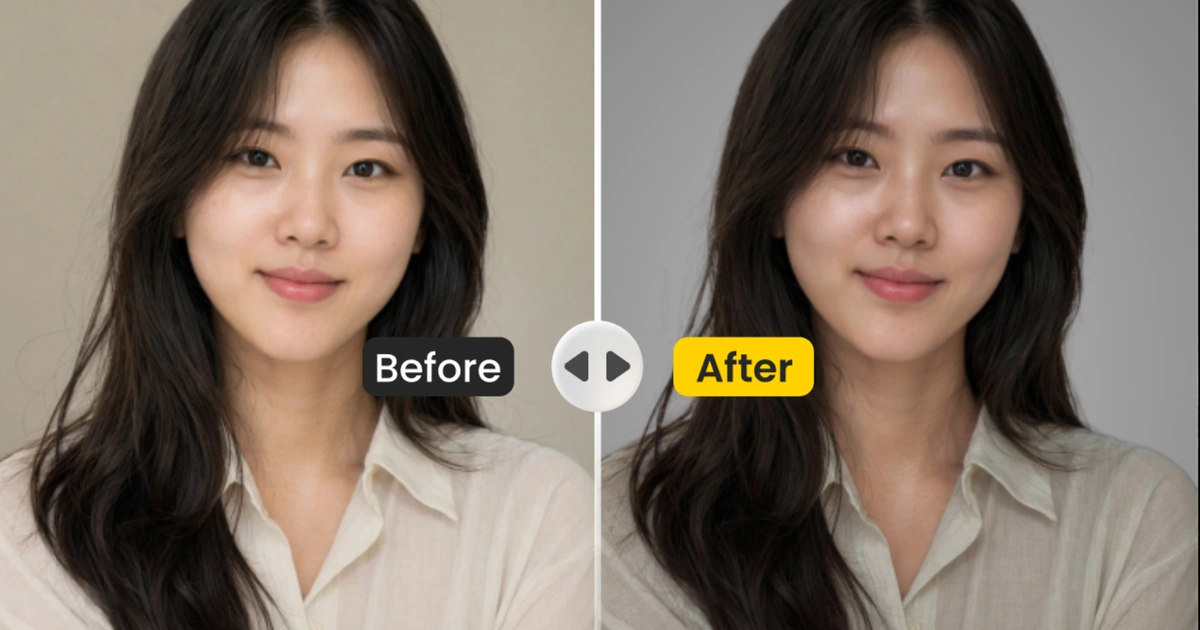 대량 프로필 전후 사진