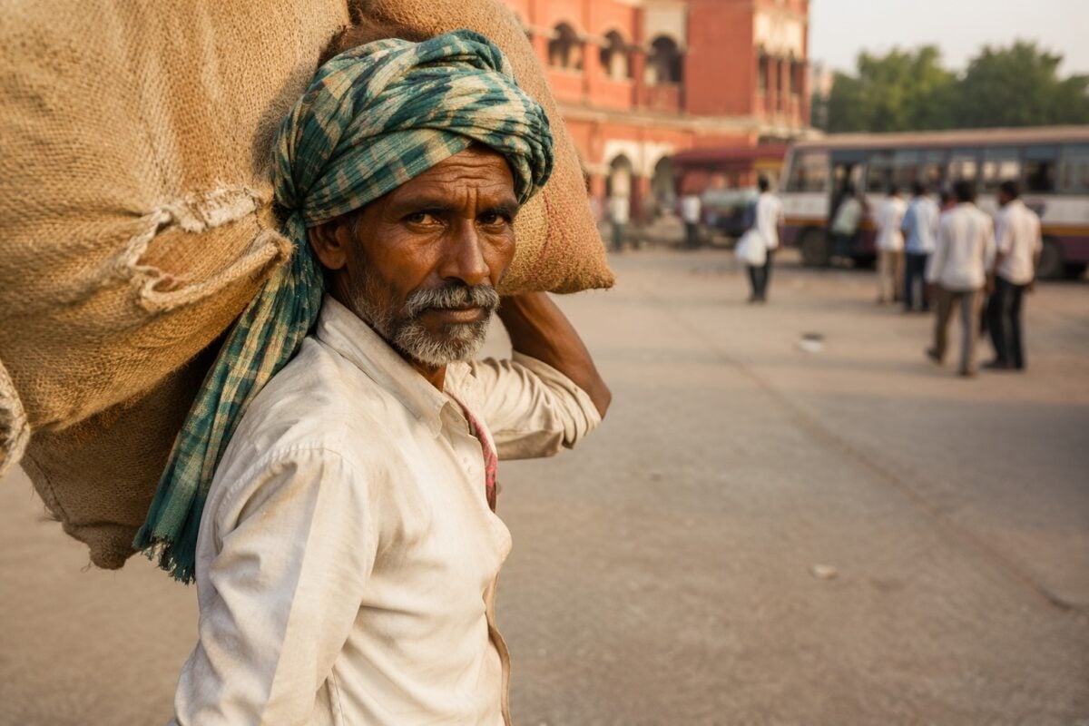 visual weight travel clutter control Travel photographer simplifying a busy scene so one subject carries visual weight
