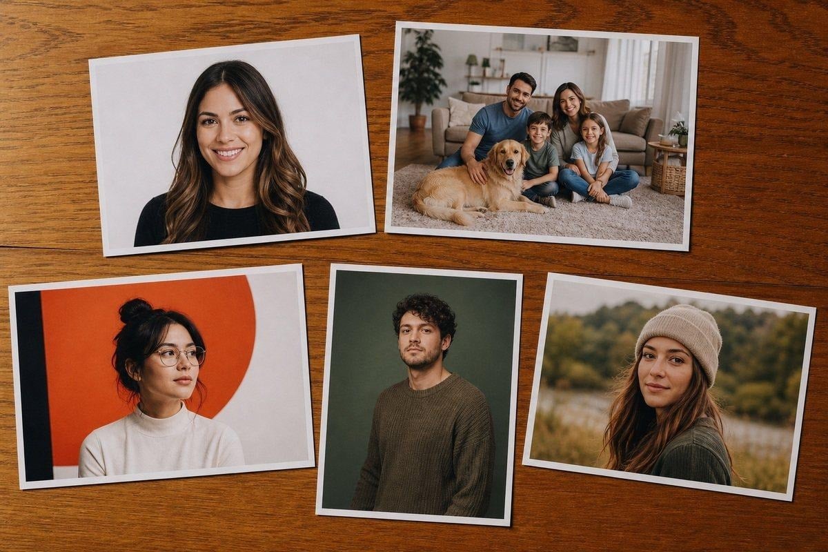 image 36 Portrait background choices compared across headshot, family, and editorial use cases