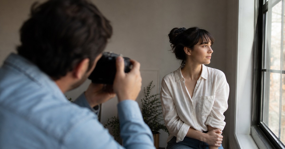 How to Photograph Portraits Indoors Without Flash: Window Light Tips That Actually Work