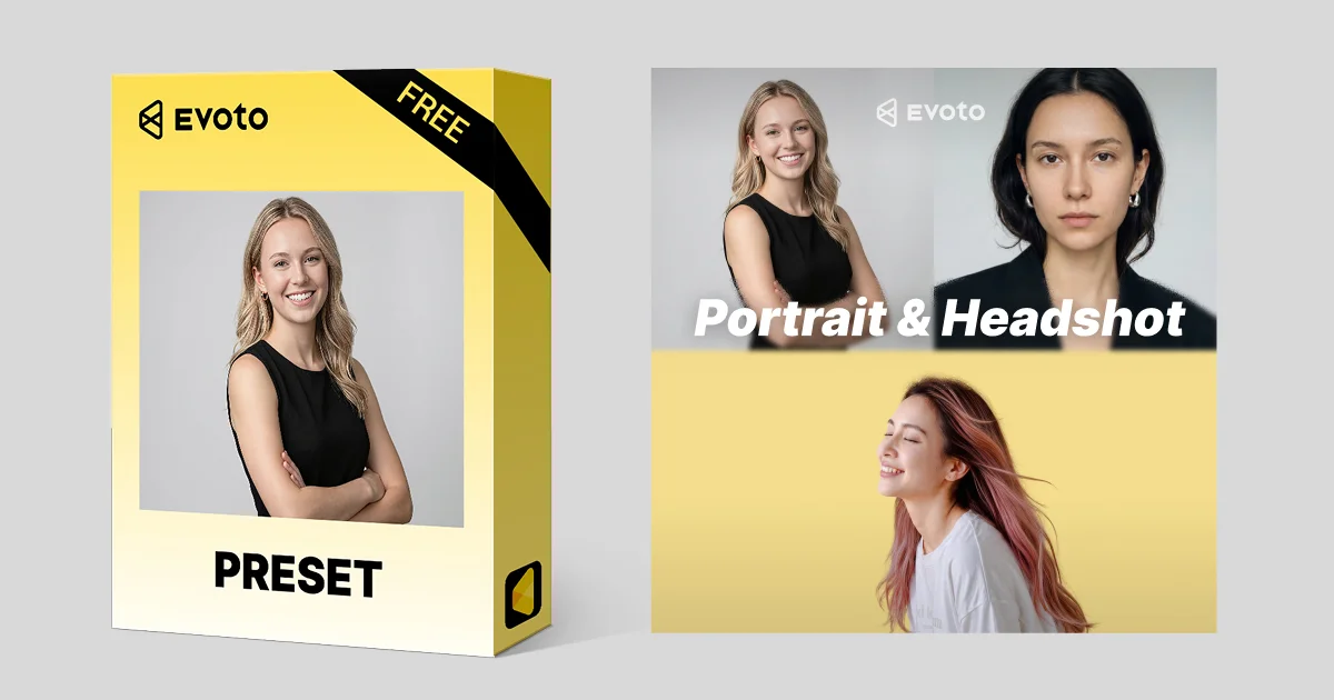 Portrait Headshot: Free School Portrait Presets