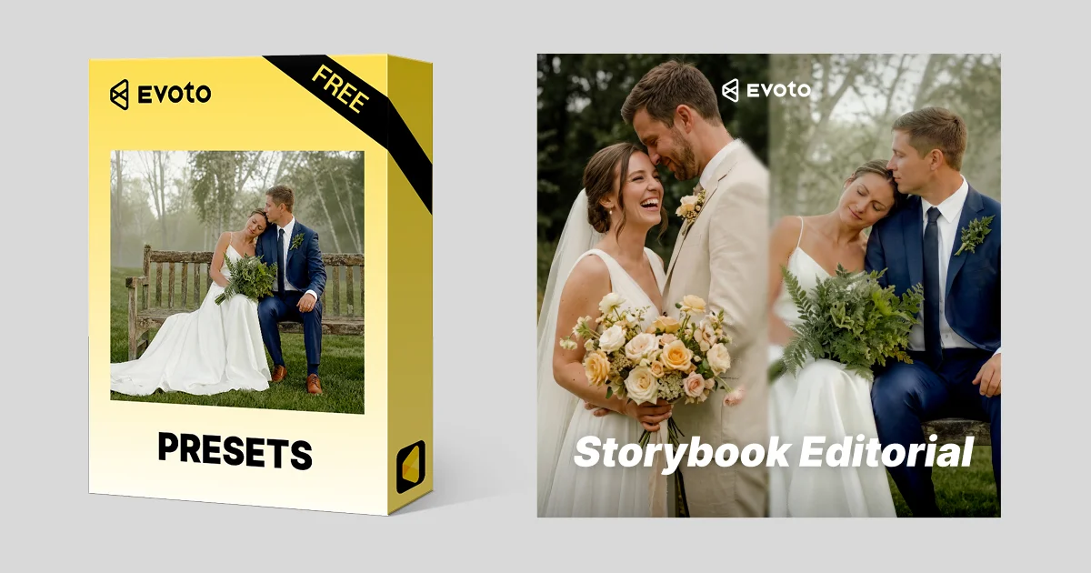 Storybook Editorial: Free Editorial Wedding Presets
