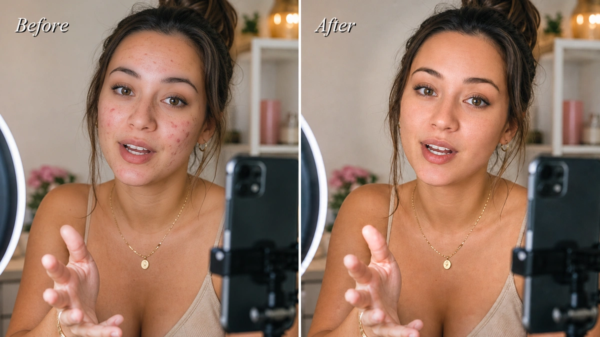 ba livestream beauty creator