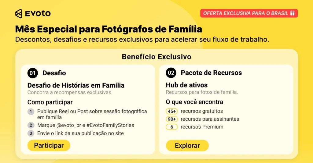Guia de Descontos de Agosto do Evoto
