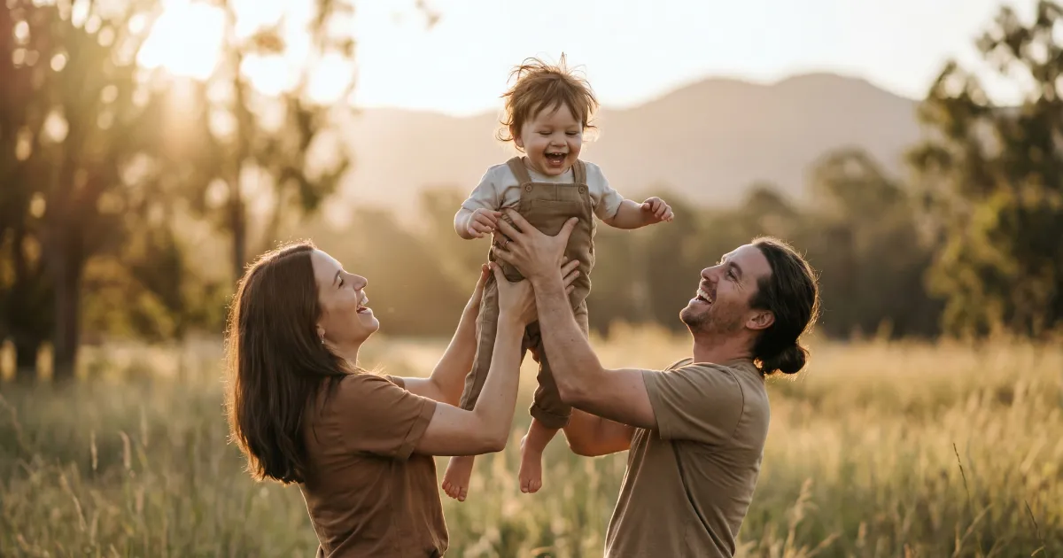 Ensaio de Família: Guia Completo de Poses, Luz e Edição