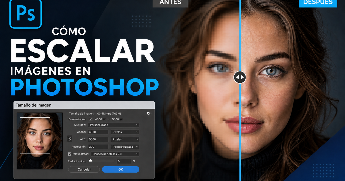 Cómo escalar una imagen en Photoshop