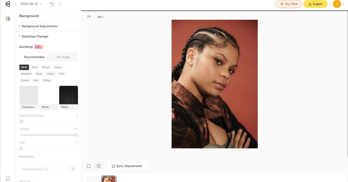 web step 2 background changer space