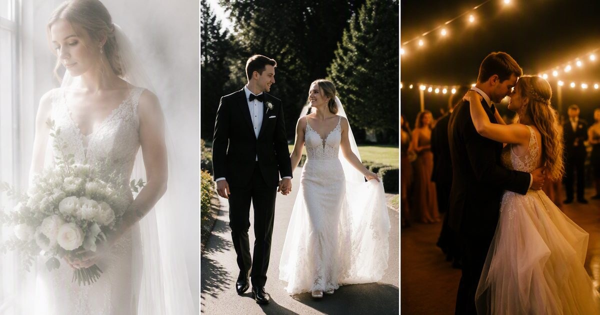 white mist black mist and halation wedding three scenes