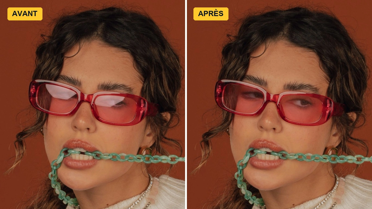 ba suppression reflets lunettes