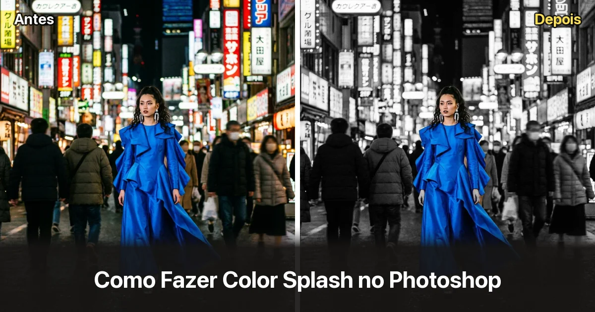 capa como fazer color splash no photoshop Como Fazer Color Splash no Photoshop: Passo a Passo