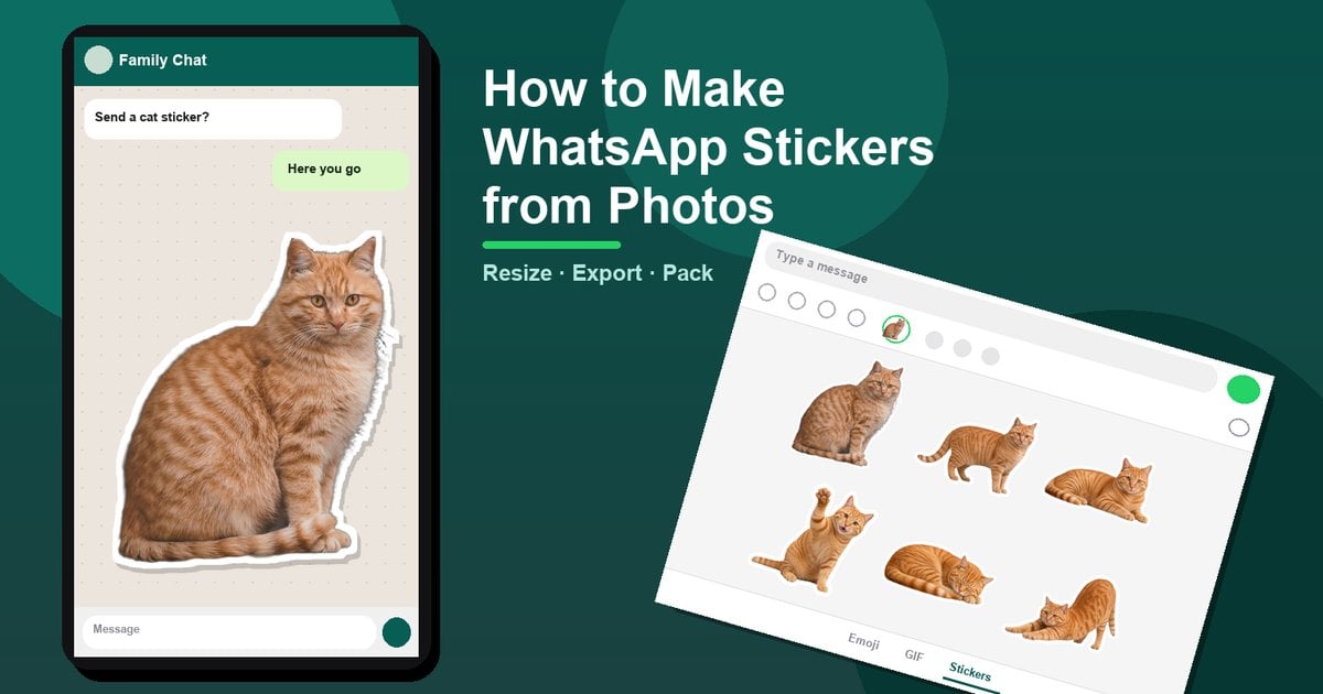 How to Make WhatsApp Stickers from Photos: Master Workflow