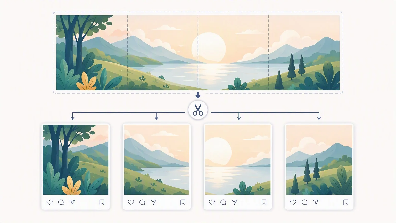Instagram Carousel Size Guide: Split Images for a Seamless Carousel