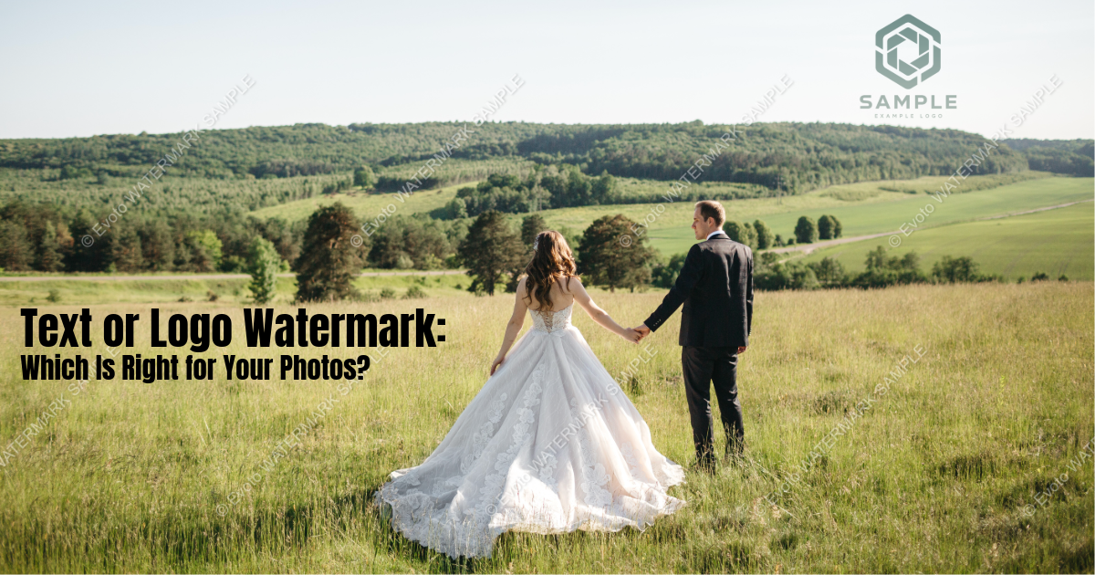 text vs image watermarks