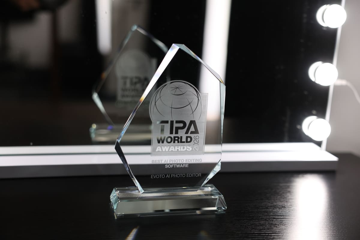 Evoto AI Photo Editor gewinnt den TIPA World Award 2026
