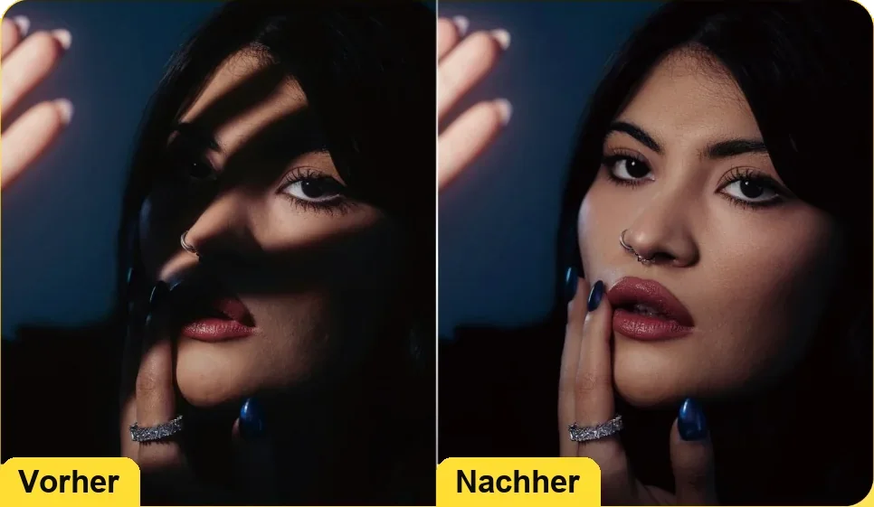 imaging world gesichtsschatten vorher nachher Gesichtsschatten gezielt korrigieren