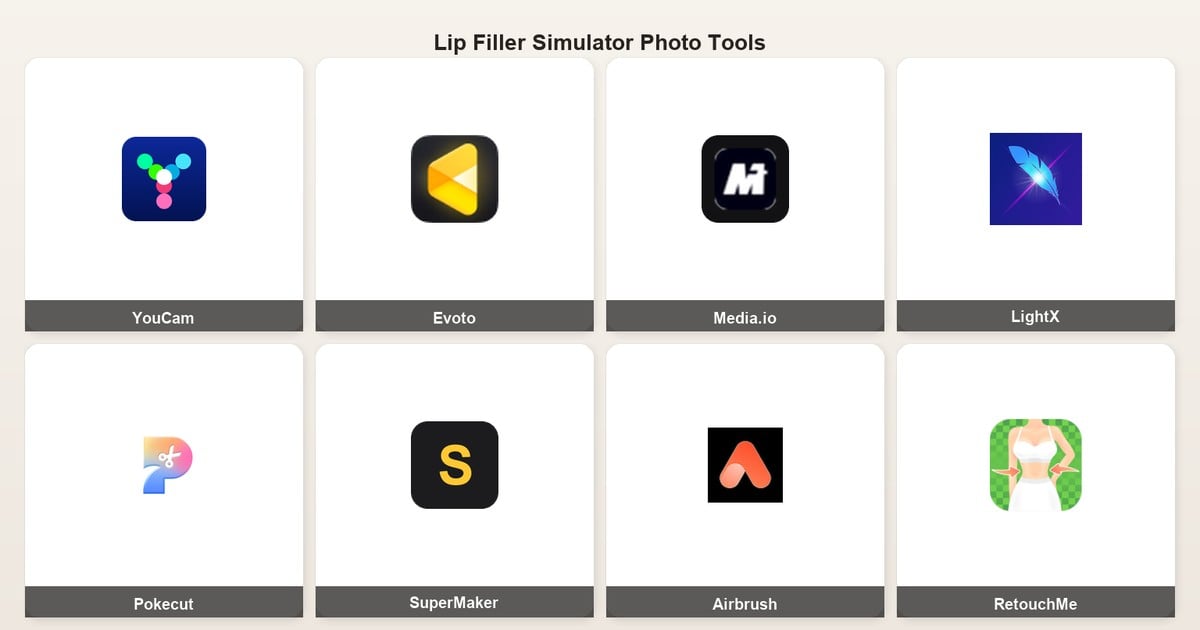 lip filler simulator tools glance comparison table