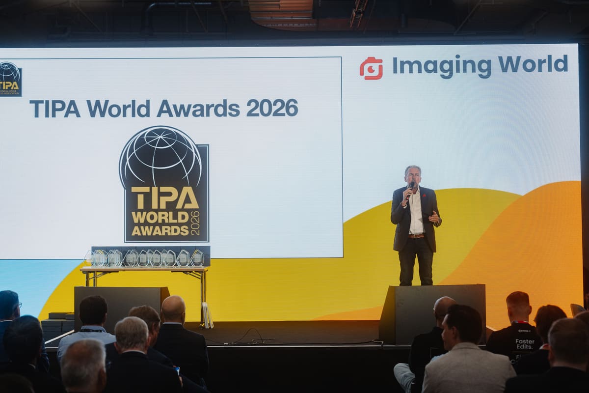 Preisverleihung auf der Main Stage der Imaging World 2026 in Nürnberg